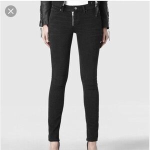Ashby Black Skinny Jeans.  Size-27
